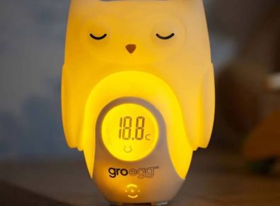 Gro-Egg Night Light with Orla The Owl shell
