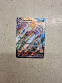 Kingler Vmax Pokemon Card from Brilliant Stars