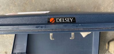 Delsey Vintage Classic Hardshell Briefcase 80s.
