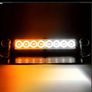 Car suction cup 8 strobe flashing light  LED  yellow and white Image 2
