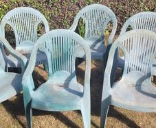 6 Garden Chairs