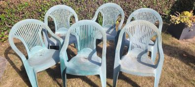 6 Garden Chairs