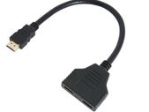 HDMI Splitter 1 to 2 Cable Male to Female M/F 1 in 2 out Adapter HDMI Converter