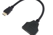 HDMI Splitter 1 to 2 Cable Male to Female M/F 1 in 2 out Adapter HDMI Converter