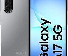 Samsung Galaxy A17 5G, AI Smartphone, Slim 7.5mm Frame, Large Screen, 50MP Camera, 128GB Storage, 4GB Memory, 5000 mAh Battery, Grey, 3 Year Extended Warranty (UK Version)
