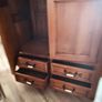 Solid wood vintage bedroom set. Image 7