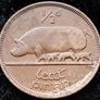 [#88] - Ireland 1949 | Irish 1/2d | Irish Half Penny | KM.10 Image 2