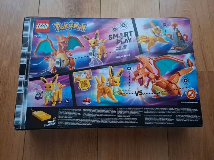 LEGO Pokemon 72167 SMART Play: Charizard vs. Jolteon Ultimate Battle