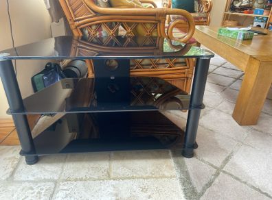 FREE glass TV stand