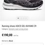 Asics gel Kayano 29 uni running shoes 7.5 size Image 7