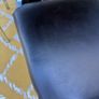Black Glass and chrome dining table and chairs Image 6