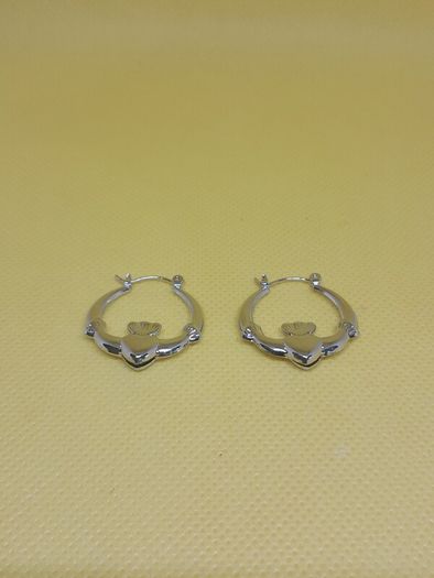 Claddagh earrings