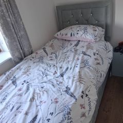 Single Bed and Headboard