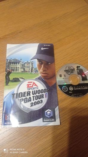 Tiger Woods PGA Tour 2003 Disc and Manual Only