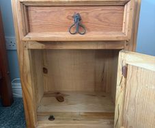 Solid Pine Bedside Cabinet FREE