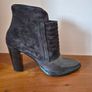 All Saints Suede and Leather boots UK size 5, barely worn, dark brown Image 3