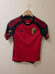Adidas Belgium Home kids football jersey shirt 11/12 years