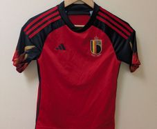 Adidas Belgium Home kids football jersey shirt 11/12 years