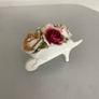 Royale Stratford Bone China Figurine Vintage Floral Wheelbarrow Image 4