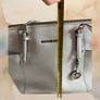 Michael Kors White Saffiano Leather Handbag Image 3