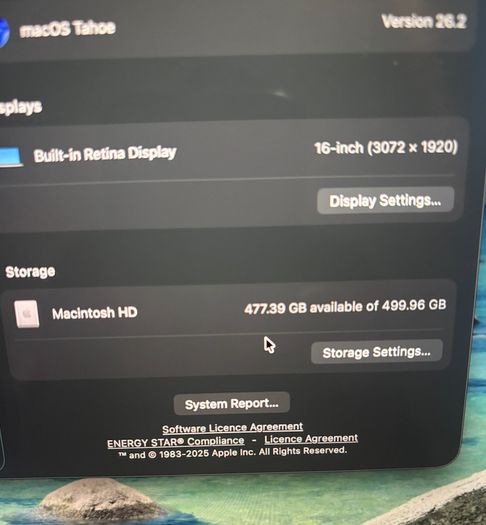MacBook Pro A2141(16-inch, 2019, Four Thunderbolt 3 ports)