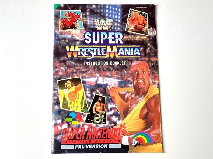 WWF Super Wrestle Mania for Nintendo SNES - Boxed