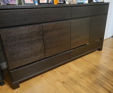 Reduced to clear asap - Sideboard cabinet - Solid wood (walnut)