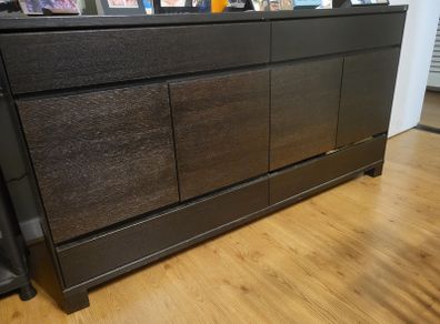 Reduced to clear asap - Sideboard cabinet - Solid wood (walnut)