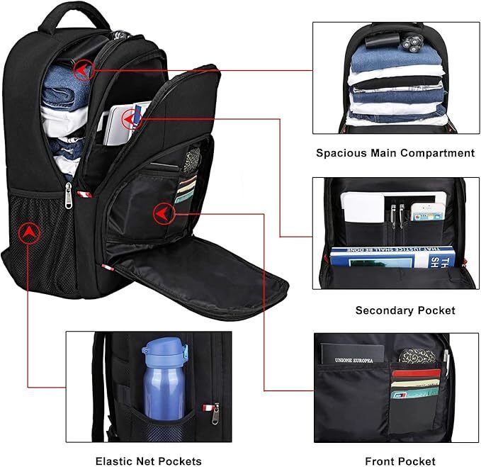 laptop back pack up to 17.3" laptop 45L