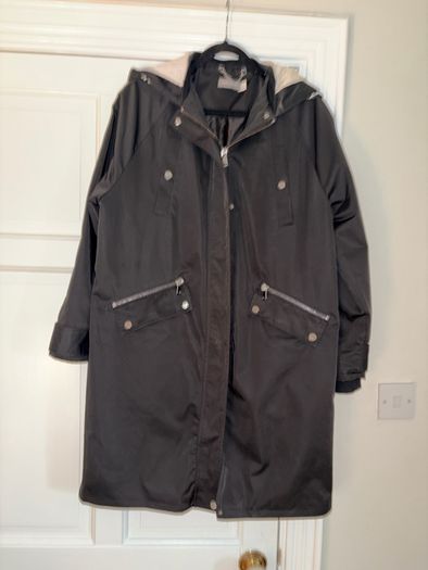 Mint Velvet Black Parka