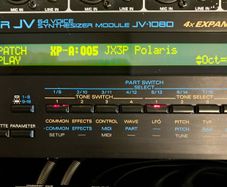 Roland JV-1080 classic rack synth expanded