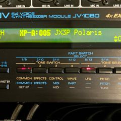 Roland JV-1080 classic rack synth expanded
