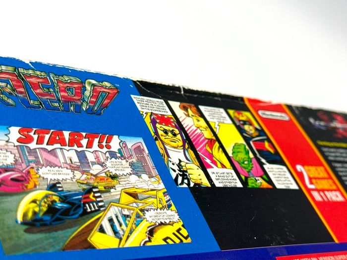 Killer Instinct and F-Zero Super Nintendo Twin Pack Boxed - Rare