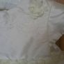 Mamas and Papas Baby Girls Special Occassion Christening or Wedding Silk Rosebud Dress Image 10