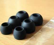 6 In-Ear Gel Tips (3 pairs), BRAND NEW