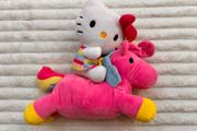 Hello Kitty Pink Unicorn plush Simba Dirty apptox. 25 cm. tall Please see photos