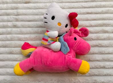 Hello Kitty Pink Unicorn plush Simba Dirty apptox. 25 cm. tall Please see photos