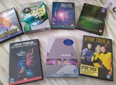 Star Trek DVDs Motion Picture & TV Series