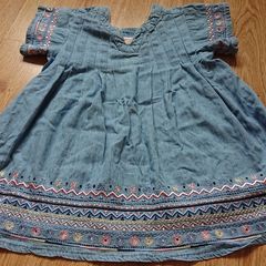 Denim Dress. Age 2-3