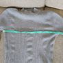 Vintage Yves Saint Laurent wool blend jumper in very good condition with a small repair on the front see photos UK size 10 but see last three photos for exact measurements made in France FREE STANDARD POSTAGE INCLUDED Image 9