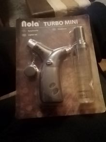 Turbo mini windproof gaslighter
