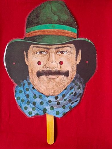 Halloween Hand Held Masks (Laminated)