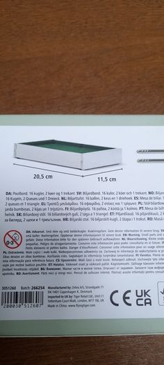 Minature Pool Table