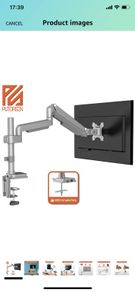 Putorsen Counterbalance Monitor arm 17"- 32"