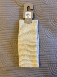 BNWT Penneys - headband - cream - one size