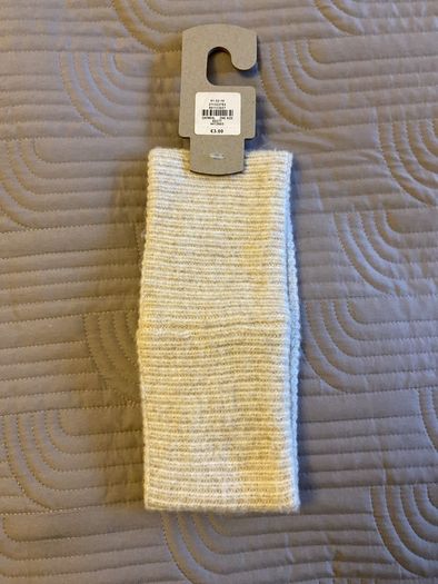 BNWT Penneys - headband - cream - one size