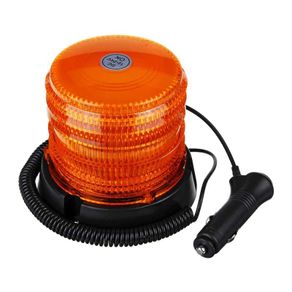 12V-24V Car LED Magnetic Strobe Light Flashing Beacon Warning Lamps Emergency Ceiling Lamp For Truck Cargo Tractor