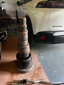 92KG Cast Iron Weights - Will Split (Have Bench also)