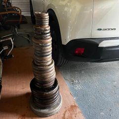 92KG Cast Iron Weights - Will Split (Have Bench also)