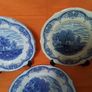 Two Blue/White Display Plates. Image 5